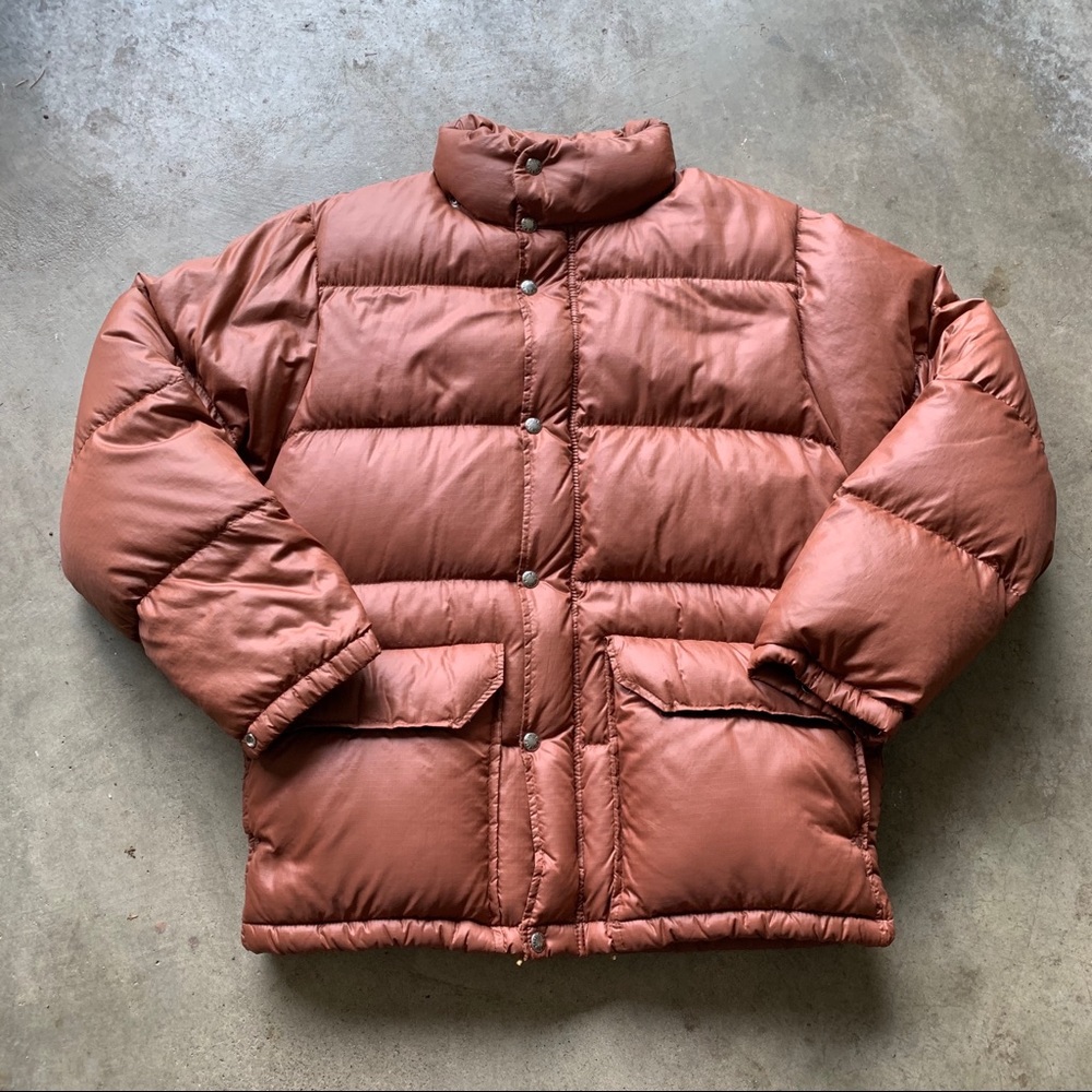 Vintage the north face brown label